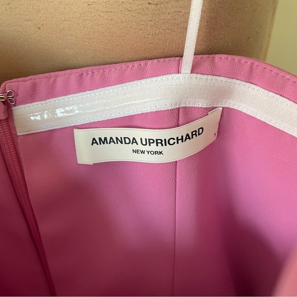 AMANDA UPRICHARD X REVOLVE Cherri Sweet Pink Strapless Sweetheart Jumpsuit Sz S - Picture 4 of 10